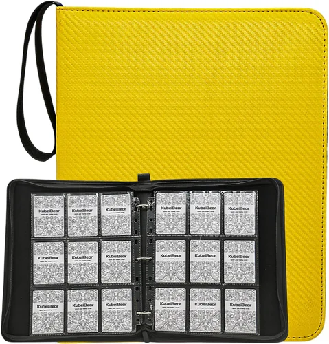 Miniatura 43 de Carpeta de tarjetas – Capacidad 720, tarjetero con cremallera para MTG, tarjetas deportivas y coleccionables – Almacenamiento sin ácidos, duradero