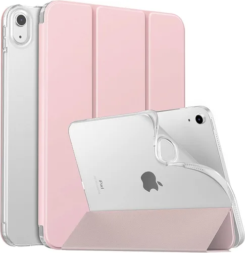 Miniatura 37 de MoKo Funda para iPad (A16) de 11ª generación 2025/10ª generación 2022, iPad de 11 pulgadas/10.9 pulgadas con cubierta trasera translúcida de TPU