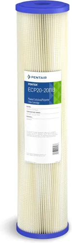 Miniatura 8 de Pentair Pentek ECP5-20BB - Filtro de agua de sedimentos azules grandes, 20 pulgadas, cartucho de poliéster de celulosa plisado para toda la casa, 20