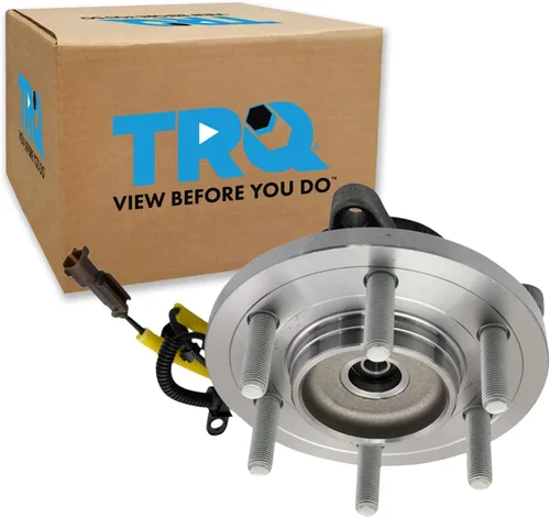 Miniatura 151 de TRQ Cojinete de rueda delantera y conjunto de cubo con sensor ABS compatible con Toyota Sequoia 2008-2022 Tundra 2007-2021