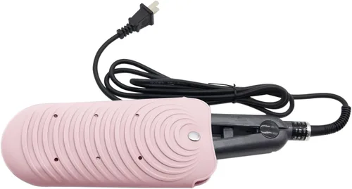 Funda de silicona aislante de calor para herramientas de peinado del cabello, rizadores y planchas planas, cubierta de viaje antideslizante, pequeña