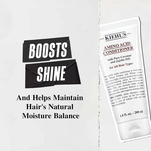 Miniatura 4 de Kiehl's Acondicionador de aminoácidos, tratamiento fortalecedor e hidratante para el cabello, con aminoácidos, jojoba y aceite de coco para mejorar