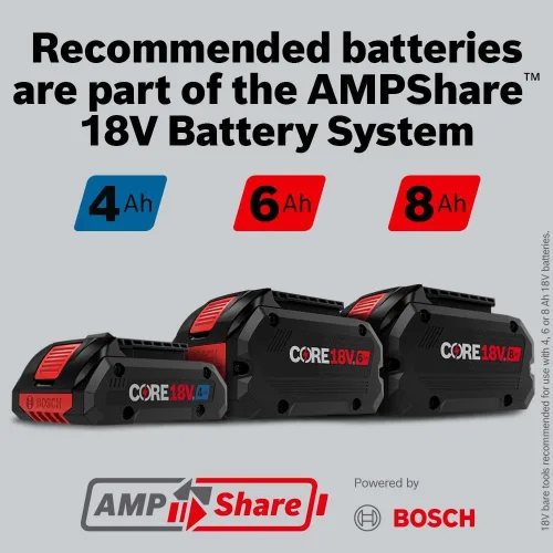 Miniatura 10 de Bosch GBH18V-22N 18V Sin Escobillas SDS-plus® Bulldog™ 3/4 In. Martillo giratorio (herramienta desnuda)