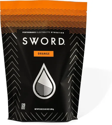 Miniatura 8 de SWORD PERFORMANCE Mezcla de bebida en polvo para reponer electrolitos, bayas, bolsa resellable de 30 porciones con cuchara