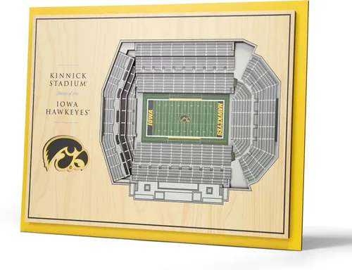 Miniatura 57 de YouTheFan NCAA Florida Gators Arte de Pared 3D StadiumView de 5 Capas - Estadio Ben Hill Griffin, 13.00" x 17.00