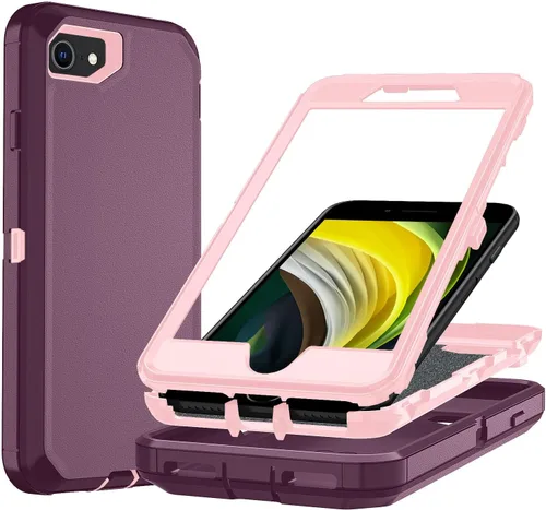 Miniatura 44 de Funda para iPhone X/i Phone Xs, 3 capas duradera funda de teléfono resistente protección para teléfono, a prueba de golpes a prueba de caídas a Negro