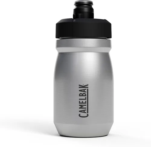 Miniatura 13 de CamelBak Podium Steel - Botella de agua térmica para bicicleta de acero inoxidable, color piedra, 18 oz
