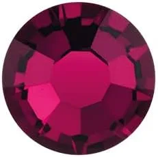 Miniatura 6 de 144 piezas SS10 Preciosa Maxima - Cristal checo con parte trasera plana 438 11 615, diamantes de imitación para manualidades, color rosa