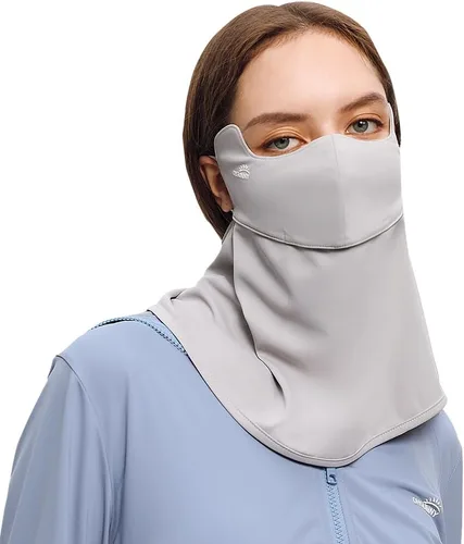 Miniatura 11 de Protección solar para la cara, bufanda para el cuello, polaina para mujer, UPF 50+, máscara de verano anti-UV, cubierta facial transpirable SLF5M119T
