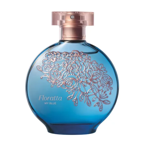O BOTICARIO Floratta My Blue Eau de Toilette, perfume de fragancia floriental amaderada de larga duración para mujer, 2.5 onzas