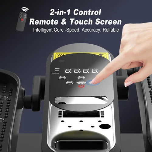 Miniatura 5 de HOTWAVE Máquina de ejercicios elíptica para el hogar con control remoto