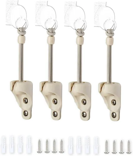 Miniatura 20 de Kit elástico, negro, resistente a la intemperie, para persianas enrollables exteriores Coolaroo