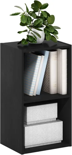 Miniatura 96 de Furinno - Estantería abierta reversible de 5 cubos, color blanco y rosado, 11069WH/PI Blanco/Rosa