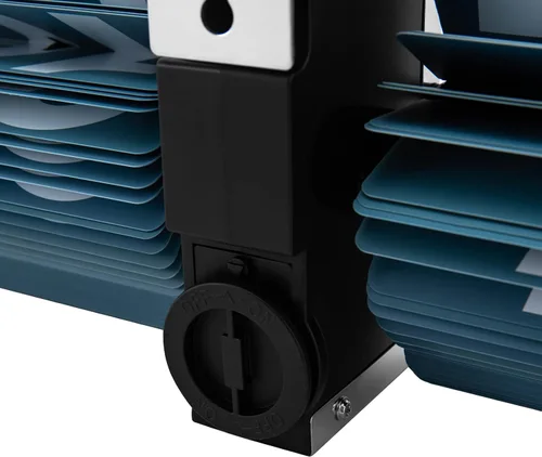 Miniatura 6 de Gdrasuya10 Reloj de escritorio digital de cuarzo, reloj abatible de pared y mesa, reloj abatible retro, reloj de pared con pantalla digital para Azul