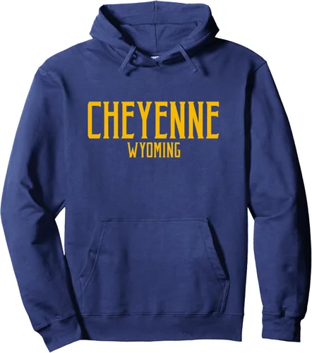 Miniatura 11 de Cheyenne Wyoming WY - Sudadera con capucha con estampado de ámbar