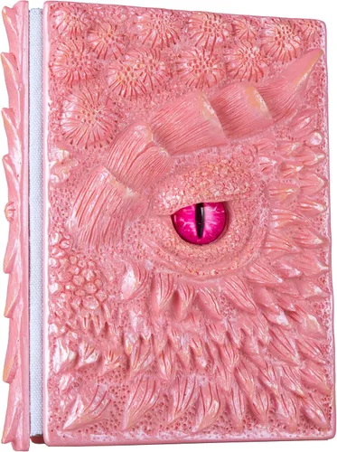 Miniatura 32 de Diario 3D en relieve de ojo de dragón en relieve, cuaderno grabado de resina, cuaderno Dnd para los amantes de los dragones, papel en blanco, bloc