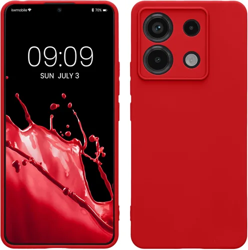 Miniatura 97 de kwmobile Funda compatible con Xiaomi Redmi Note 11 / Note 11S - Funda protectora de silicona TPU suave y delgada - Azul Báltico