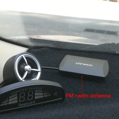 Miniatura 6 de Antena de radio de parabrisas AM FM oculta vehículo camión de radio