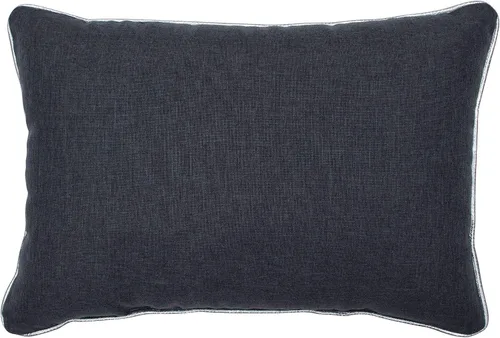 Miniatura 3 de Pillow Perfect Almohada lumbar decorativa con escena del bosque navideño, 12 x 18 pulgadas, gris/blanco