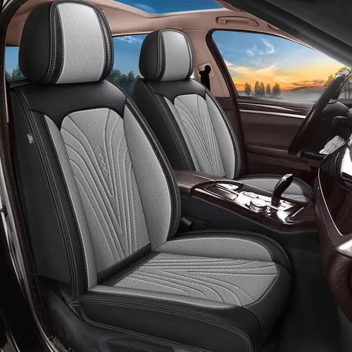 Miniatura 13 de DISUTOGO 2 fundas de asiento delantero para Nissan Maxima 2011-2024 2025: fundas de cuero impermeables para asientos de automóvil, protector