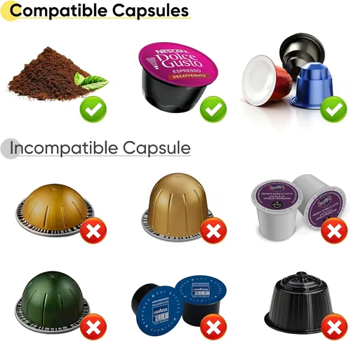 Miniatura 5 de Máquina de café espresso eléctrica portátil, cafetera autocalentable para automóvil con USB-DC, cafetera de viaje para camping, compatible