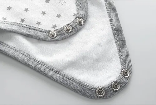 Miniatura 5 de ZAV Ropa unisex para bebés, paquete de 5 mamelucos de manga corta y 3 mamelucos con pies para bebé