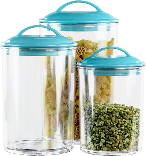 Miniatura 13 de Calypso Basics de Reston Lloyd - Recipientes de acrílico para almacenamiento, espagueti, blanco