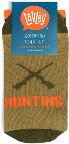 Miniatura 6 de Lavley Calcetines de pesca y caza, regalo de broma para cazadores y pescadores, ideal para Navidad, Día del Padre o cumpleaños