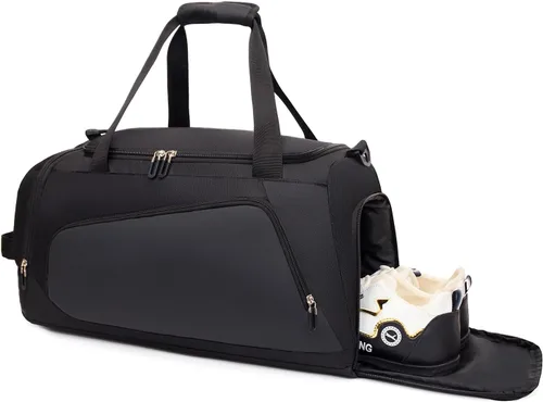 Bolsa de gimnasio impermeable con compartimento para zapatos y humedad para hombresmujeres, bolsas deportivas para entrenamiento, fitness, viajes