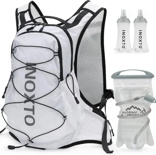 Miniatura 13 de IX INOXTO Hydration Pack Backpack, Lightweight Water Backpack with 2L Hydration Bladder Daypack for Men Women,Running Hydration Vest for Trail