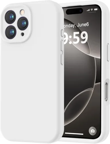 Miniatura 115 de LOVE 3000 Compatible con Funda para iPhone 15, [Cámara de Cobertura Completa de Silicona Suave] [Protección contra Caídas de 8 pies], Forro de Negro