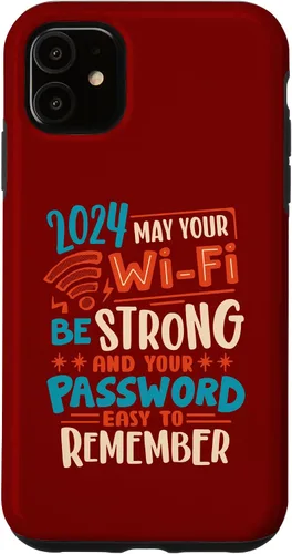 Miniatura 5 de iPhone 15 In 2024 may your wifi be strong & password easy to remember Case
