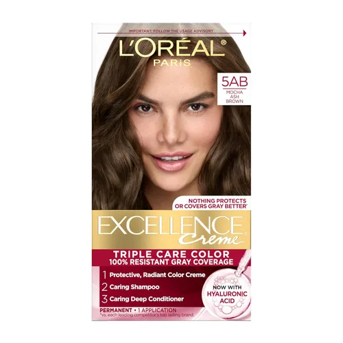 Miniatura 30 de L'Oreal Paris Excellence Crème - Tinte permanente para el cabello, color de cabello de triple cuidado, complejo Pro-Keratine para una cobertura