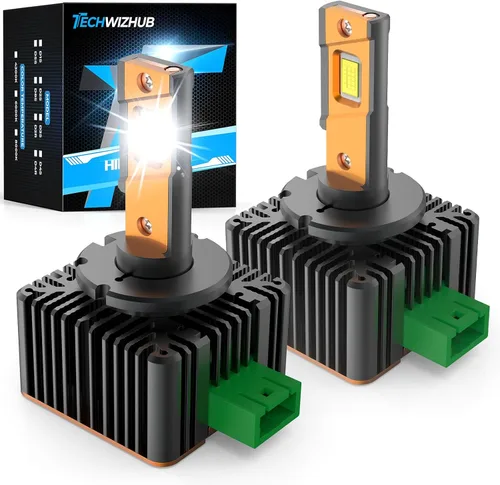 Miniatura 11 de Bombillas D1S, 800% superbrillantes mejoradas, 45 W, 30000 lúmenes, 6000 K, luz blanca fría, repuesto 66144 66140 85140 85415 para montaje HID, IP68