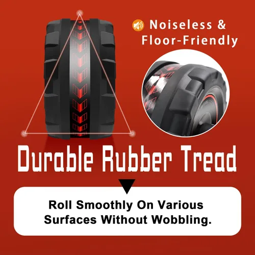 Miniatura 5 de Ab Roller Wheel,Stable Wide Wheel For Beginner,Men,Women,Abs & Core Workout Equipment For Home Gym With Knee Pad,Abdominal Wheel For Full-Body Rueda