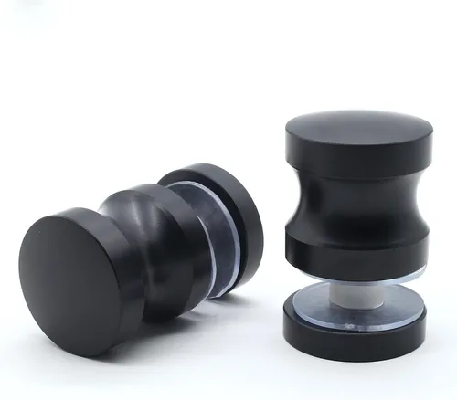 Paquete de 2 Manijas para Puerta de Vidrio de Ducha, Perilla de Acero Inoxidable para Puertas de Ducha Tirador de Un Solo Lado Hardware para Puertas
