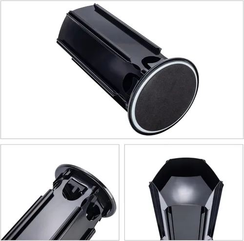 Miniatura 4 de Soporte de almacenamiento para cápsulas de café Nespresso Vertuo para 30 cápsulas con giros silenciosos de 360 grados, soporte para carrusel