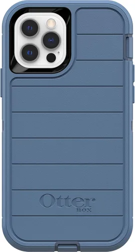 Miniatura 3 de OtterBox Defender Series - Funda para iPhone 12 y iPhone 12 Pro (solo) - Clip de funda incluido - Protección contra microbios - Empaque no minorista