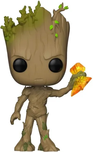 Miniatura 2 de Funko Pop! Marvel: Avengers Infinity War- Groot con Stormbreaker, Moderno, Estándar