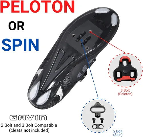 Miniatura 2 de Gavin Road - Zapatillas de ciclismo de malla para hombre y mujer