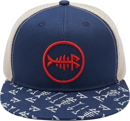 Miniatura 2 de BASSDASH Gorra de camionero de ala plana ajustable con cierre de malla para hombres y mujeres
