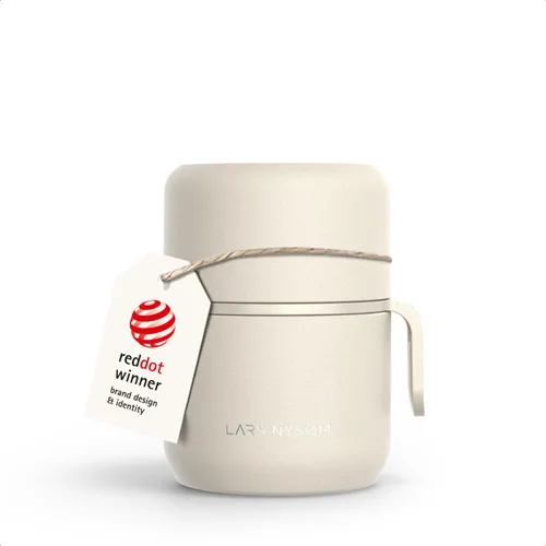 Miniatura 21 de LARS NYSØM Tarro de alimentos con aislamiento al vacío de acero inoxidable - Olla de almuerzo y frasco de almuerzo a prueba de fugas para alimentos