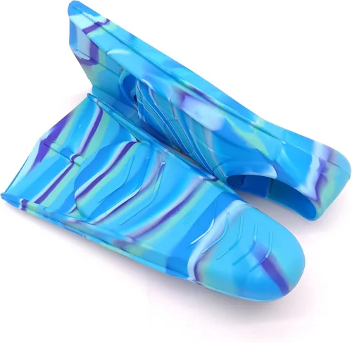 Miniatura 17 de Gugmoy Kids Swim Fins,Comfortable Silicone Flippers for Swimming and Diving,Size Suitable Beginners Kids Girls Boys Adults