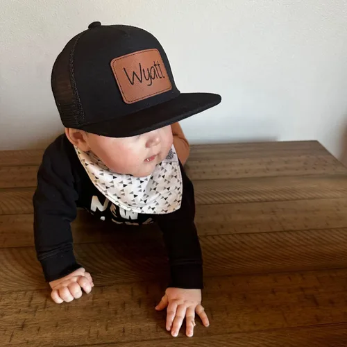 Miniatura 8 de Sombrero personalizado para bebé, sombreros de bebé personalizados para niños pequeños, sombrero de camionero personalizado para niños, gorra