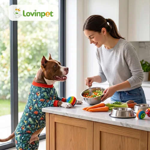 Miniatura 8 de LovinPet Sudadera para perro, tela elástica ligera, estampado de dinosaurio verde oscuro, protección solar, camisa para aliviar la ansiedad