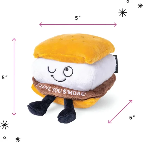 Miniatura 4 de Punchkins - Regalo de peluche, lindo y adorable coleccionable para adultos, decoración única para el escritorio, juguete de apoyo emocional, azul