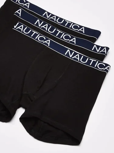Miniatura 2 de Nautica - Calzoncillos clásicos de algodón elástico para hombre pack de 3