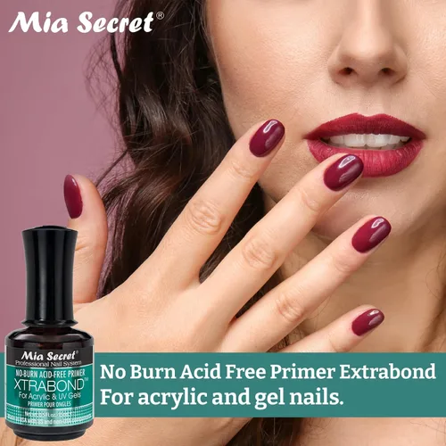 Miniatura 3 de Mia Secret 4 unidades sin ácido imprimación Xtra Bond acrílico UV Gel 0.5 fl oz