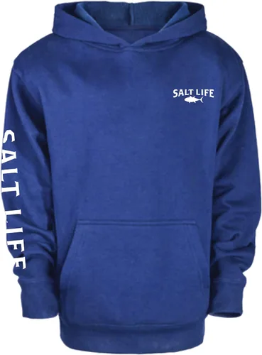 Miniatura 2 de Salt Life Sudadera con capucha Atlas Badge de ajuste clásico para niños