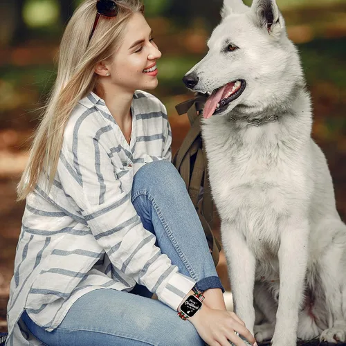 Miniatura 6 de Holidays - Correa de reloj compatible con Apple Watch de 38, 40, 41, 42, 44, 45 y 49 mm para mujeres y hombres, correa deportiva de silicona suave